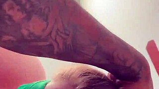 white girl sucks off for her