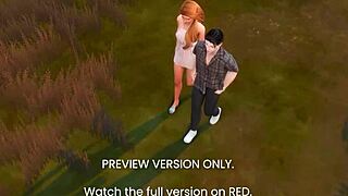 3D Hentai Picnic Date With Naughty Sex And Cartoon Characters Fucking Hard