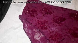 Me Masturbé Con El Calzón Usado Guindo De Encaje De Mi Mejor Amiga