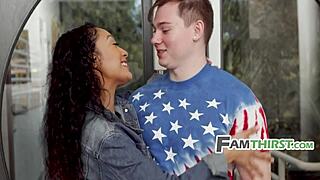 Amber Summer And Sarah Lace In A Taboo Threesome Project!