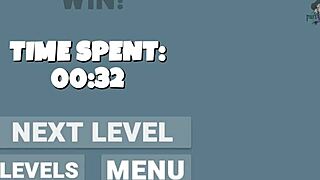 i'm dancing with big tit brunette in huniepop 2.