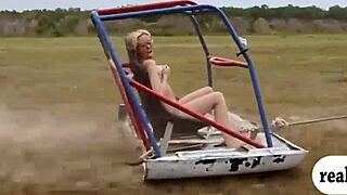 Swingers enjoying oral fun by the pool with couples and groups