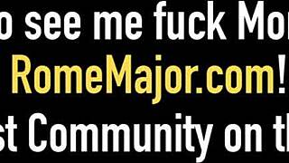 Italian Redhead Bent Over For Monster Cock