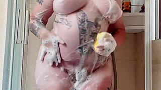 pussy play in the shower gets so wet! 💦