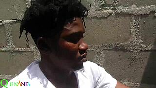 African beauty gives ass to big black cock and loves it