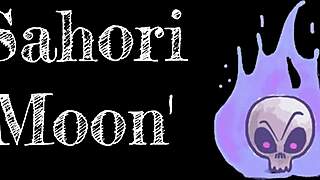 Sahori Moon - Horny Latina Masturbates Her Tattooed Pussy