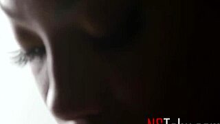 First time lesbian with ebony woman, exploring pussy and muff diving