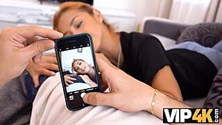 red-haired teen asks her friend for help, but it ends with a creampie 😏