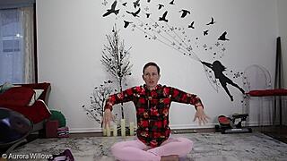 Conversational-Emoji yoga lesson turns freaky fast 🧘‍♀️