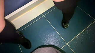 perverted couple in love hotel gets excited by each other's kinky plays