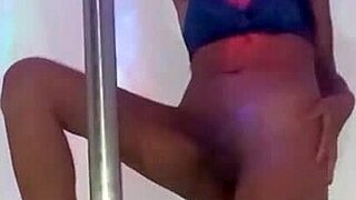 Mother-in-law gives erotic dance for birthday, leading to intense fucking!