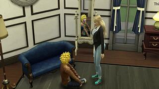 Naruto tries to seduce tsunade, but sasuke fucks sakura 😈