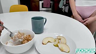 Aften Opal Blows And Rides Her Stepbro's Monster Cock In Summer School!