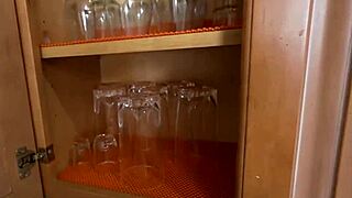 Kitchen mess prompts me to teach stepmom discipline through blowjob and ass fucking.