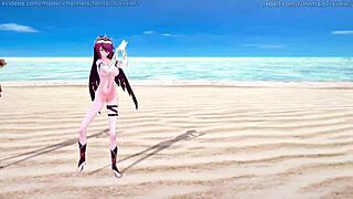 原神MMD Rockabye Rosaria久岐忍