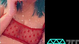 check out this tattooed slut's assplay compilation on social media