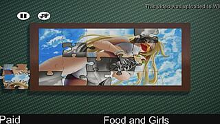food and girls in anime game part 01