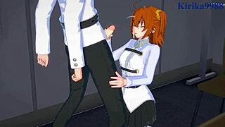 Gudako says, Let's have intense futanari sex.