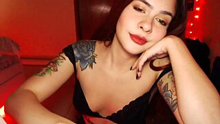 Sensual Teen Rubs Her Pussy Firmly For You In Emotional Webcam Session From Dominica