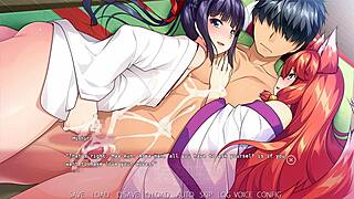 Yui and Mishiro in Sex Scene