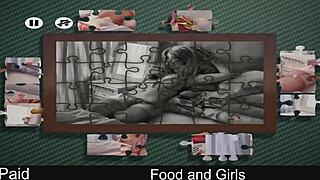 food and girls in anime game part 01