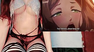 In this hentai episode, a vagabundo is chosen to fuck hot milfs in lingerie. Huge tits and pussy action await.