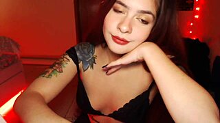 Sensual Teen Rubs Her Pussy Firmly For You In Emotional Webcam Session From Dominica
