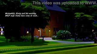 Sims 4 national lamporns european vacation - a parody.