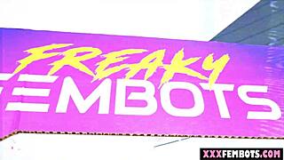 Hot Sex Robot Getting Tested By Horny Guy