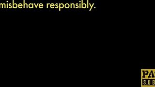 submissive uk teen gets her pussy disciplined in doggystyle by maledom's monster cock