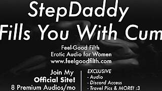 Experience the tantalizing Ddlg roleplay as stepdad claims you in this steamy audio