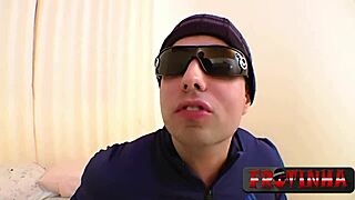 brazilian nympho loves cum, frotinha porn star in anal.