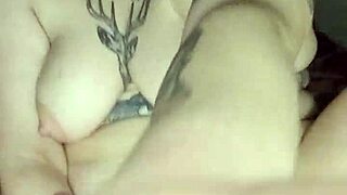 Blonde Girl Touches Herself With Dildos