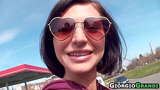 Hey, Mike Chapman meets Lina Arian on the street and fucks her hard with monster cock, licking and riding?