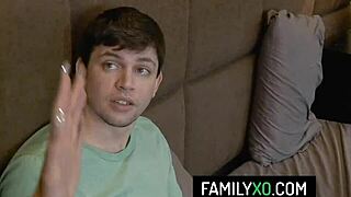 sexy blonde step sister bella rose in deadpool costume fucks her nerd step brother with hardcore passion