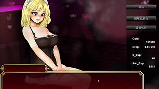 Black smith 09 in lingerie climax on sofa