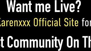 Karen Fisher, the blonde with big tits, masturbates and talks dirty to make us cum hard.