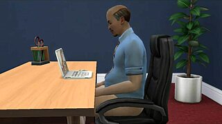 Boss Fucks Secretary with Big Tits in 3D