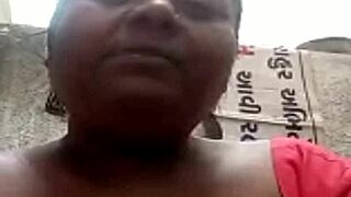 indian milf wife with big tits showing off her boobs
