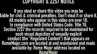 I watch Hazel Moore submit to Rome Major's big cock