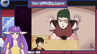 i get a blowjob from muscular guard in avatar