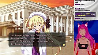 Vtuber LewdNeko Plays My Girlfriend Is the President Part 8