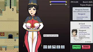 Fucking those WOMEN at the BORDER POST, getting CUM all over big tits