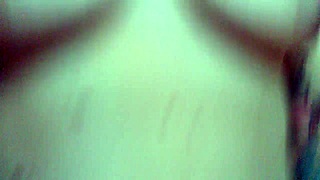 American woman Tina in everyday life