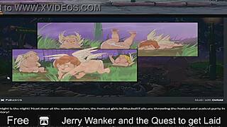 jerry wanker on his quest to get layed.