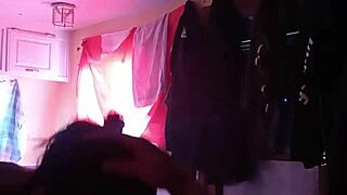 sucking a deep load of cum from that canadian slut