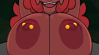 动物学家美女大奶在狂野的Hentai行动中