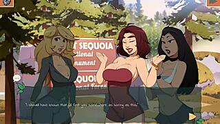 anime girls lick pussy in the park 😏