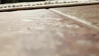 Wife caught masturbating pussy to orgasm by voyeur