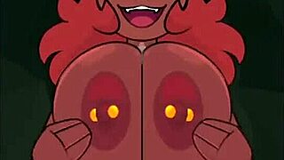 动物学家美女大奶在狂野的Hentai行动中